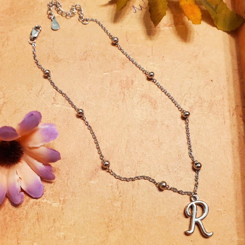 NEW Sterling "R" Anklet or Bracelet